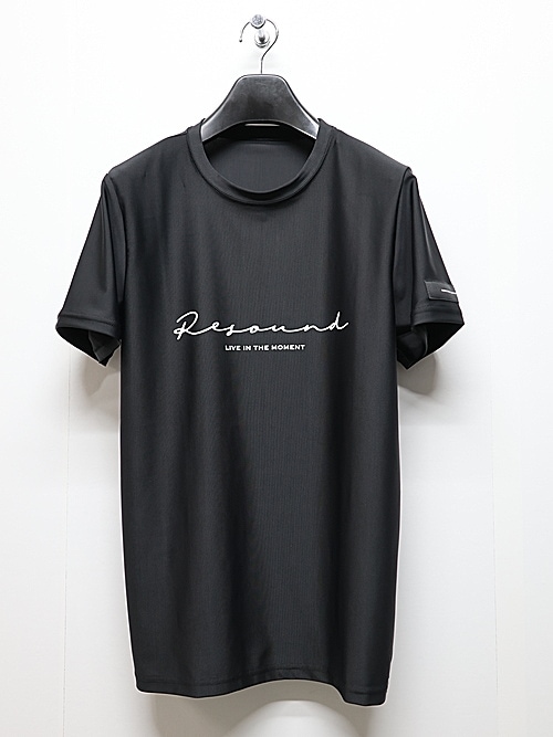 RESOUND CLOTHINGꥵɥ/HANDWRITING RUSH BASIC T/BLACK