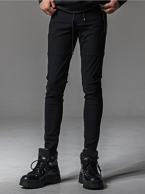 RESOUND CLOTHING���ꥵ����ɥ���������/SUPER TIGHT TAPERD Johnson LINE NYLON PT/BKWH.