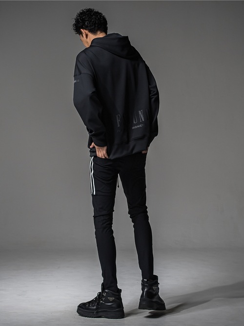 RESOUND CLOTHING���ꥵ����ɥ���������/SUPER TIGHT TAPERD Johnson LINE NYLON PT/BKWH.