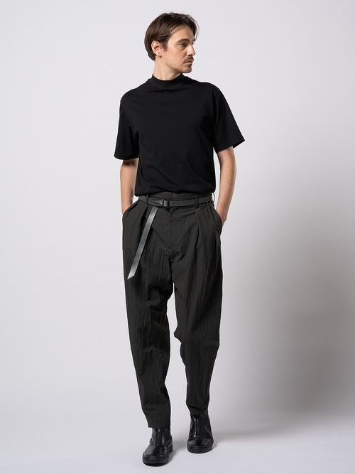 (ͽ���ʡ�3��4������ͽ��/wjk�����֥른��������/luxury cotton mock neck S/S/black