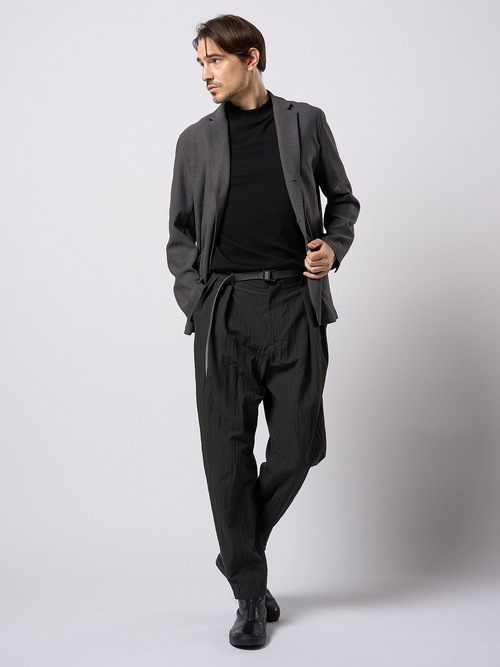 (ͽ���ʡ�3��4������ͽ��/wjk�����֥른��������/luxury cotton mock neck S/S/black