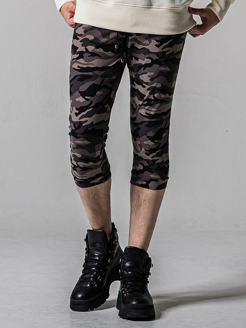 (ͽ���ʡ�4��5������ͽ��/39TH RESOUND CLOTHING���ꥵ����ɥ���������/TIGHT FIT RE cropped PT/CAMOBK