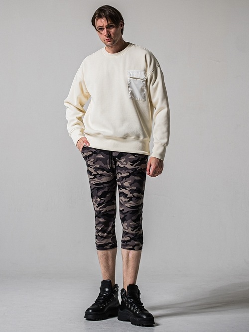 (ͽ���ʡ�4��5������ͽ��/39TH RESOUND CLOTHING���ꥵ����ɥ���������/TIGHT FIT RE cropped PT/CAMOBK