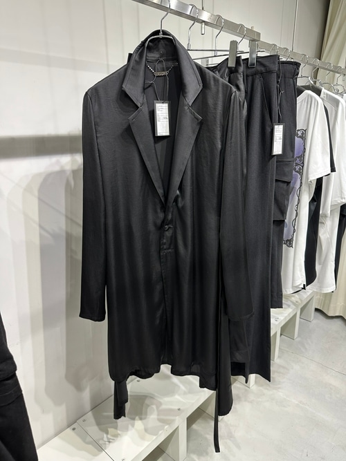 (ͽ���ʡ�4��5������ͽ��/kiryuyrik������奦����奦/Vintage Stain Flare Shirts Jacket/Black