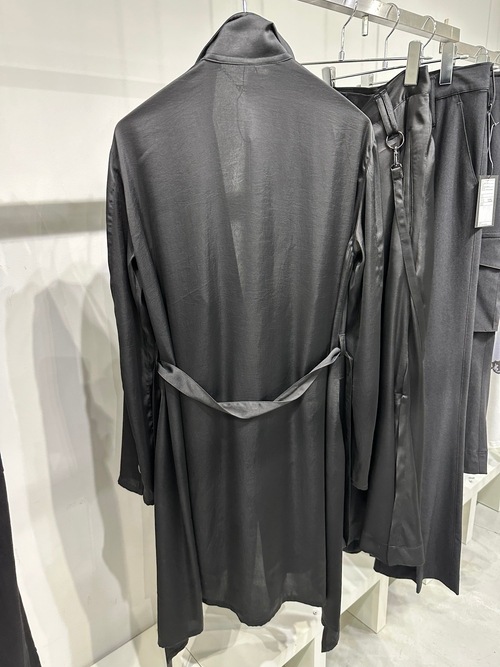 (ͽ���ʡ�4��5������ͽ��/kiryuyrik������奦����奦/Vintage Stain Flare Shirts Jacket/Black