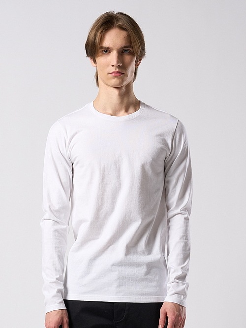 (ͽ���ʡ�9��10������ͽ��/wjk�����֥른��������/slim basic crew-neck L/S/white