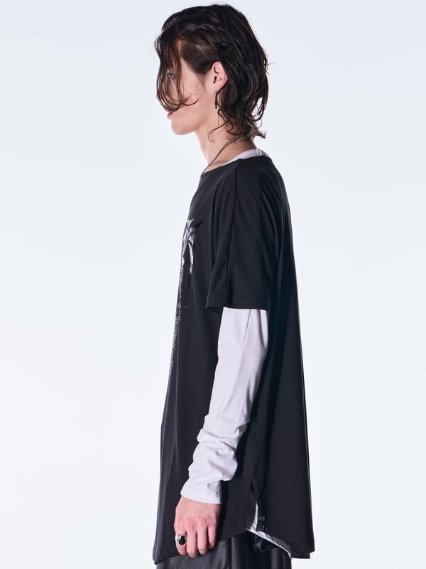 (ͽ���ʡ�8������9������ͽ��/kiryuyrik������奦����奦/BEATENJIKU Dolman T-Shirt/Black