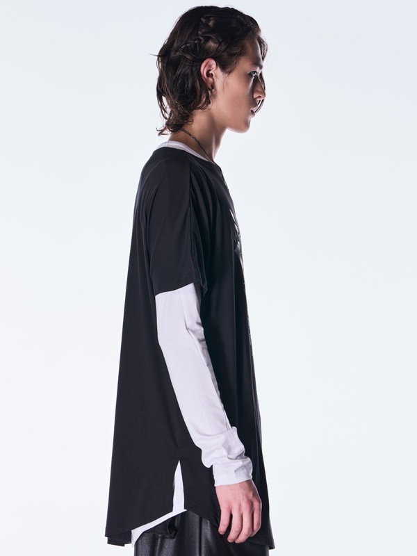 (ͽ���ʡ�8������9������ͽ��/kiryuyrik������奦����奦/BEATENJIKU Dolman T-Shirt/Black