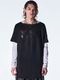 (ͽ���ʡ�8������9������ͽ��/kiryuyrik������奦����奦/BEATENJIKU Dolman T-Shirt/Black