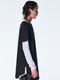 (ͽ���ʡ�8������9������ͽ��/kiryuyrik������奦����奦/BEATENJIKU Dolman T-Shirt/Black