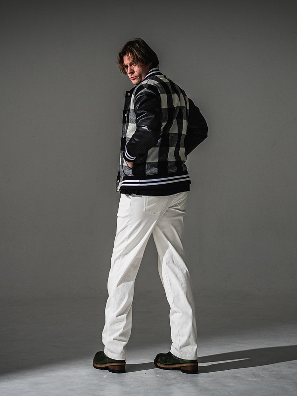 (ͽ���ʡ�8��9������ͽ��/41TH RESOUND CLOTHING���ꥵ����ɥ���������/SEMIWAIDE DENIM JERSEY WIDE PT/WHITE