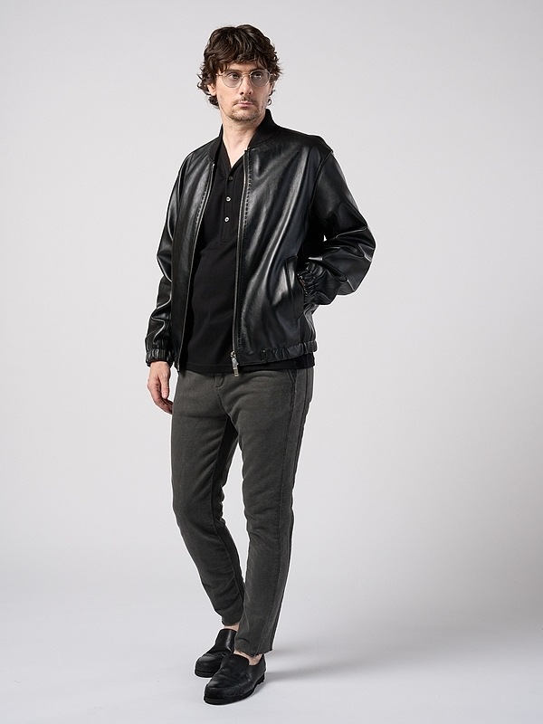 (ͽ���ʡ�2��3������ͽ��/wjk�����֥른��������/luxury cotton smart collar S/S/black