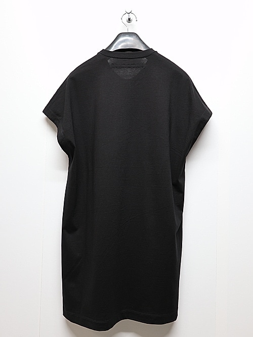 JULIUS����ꥦ��/COTTON SZ JERSEY CUT & SEWN3/BLACK.