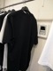 (ͽ)79ͽ/nude:masahiko maruyama ̡:ޥҥޥ/40/2 28GG Jersey SHORT SLEEVE CRACKED PRINT T SHIRT/Black