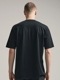 (ͽ)79ͽ/nude:masahiko maruyama ̡:ޥҥޥ/40/2 28GG Jersey SHORT SLEEVE CRACKED PRINT T SHIRT/Black