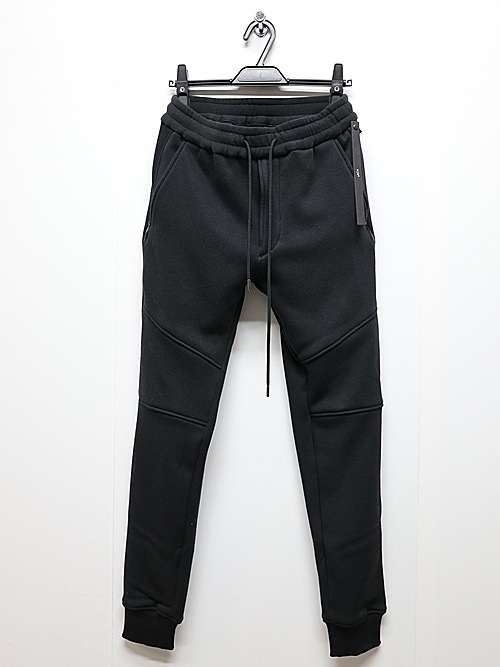 wjk�����֥른��������/back boa rib pants/black