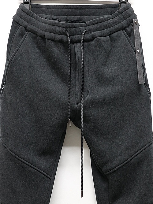 wjk�����֥른��������/back boa rib pants/black