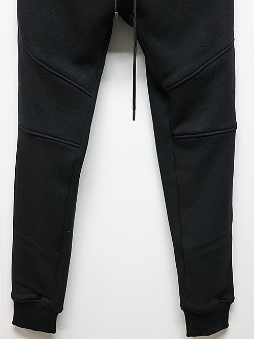 wjk�����֥른��������/back boa rib pants/black