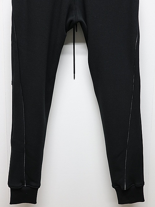 wjk�����֥른��������/back boa rib pants/black