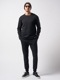 (ͽʡ1011ͽ/wjk֥른/back boa rib pants/black