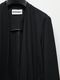 ATTACHMENT�������å�����/2/90 WO TWIST TWILL COLLARLESS JKT/BLACK