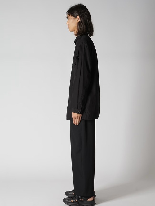 Yohji Yamamoto���襦����ޥ��/��˥���֥����ɡ��ե����ʡ����������/BLACK