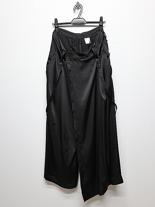 (ͽ���ʡ�4��5������ͽ��/kiryuyrik������奦����奦/Vintage Stain Skirt Suspender Slacks/Black