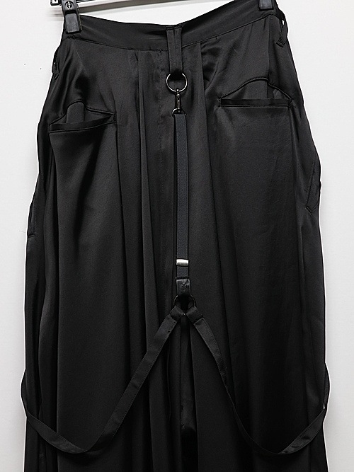 (ͽ���ʡ�4��5������ͽ��/kiryuyrik������奦����奦/Vintage Stain Skirt Suspender Slacks/Black