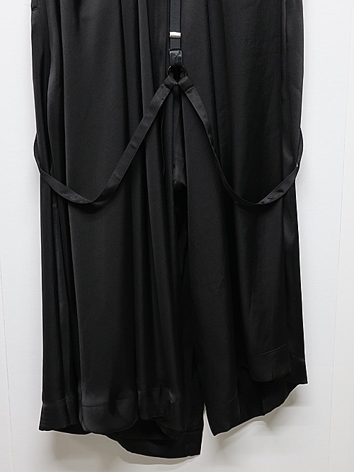 (ͽ���ʡ�4��5������ͽ��/kiryuyrik������奦����奦/Vintage Stain Skirt Suspender Slacks/Black