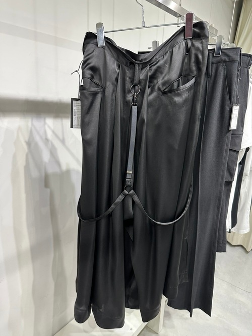 (ͽ���ʡ�4��5������ͽ��/kiryuyrik������奦����奦/Vintage Stain Skirt Suspender Slacks/Black