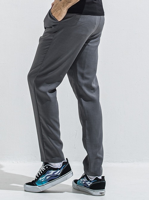 (ͽ���ʡ�4��5������ͽ��/40TH RESOUND CLOTHING���ꥵ����ɥ���������/WIDE TAPERD PAT WIDE EASY PANTS/TWILLGREY