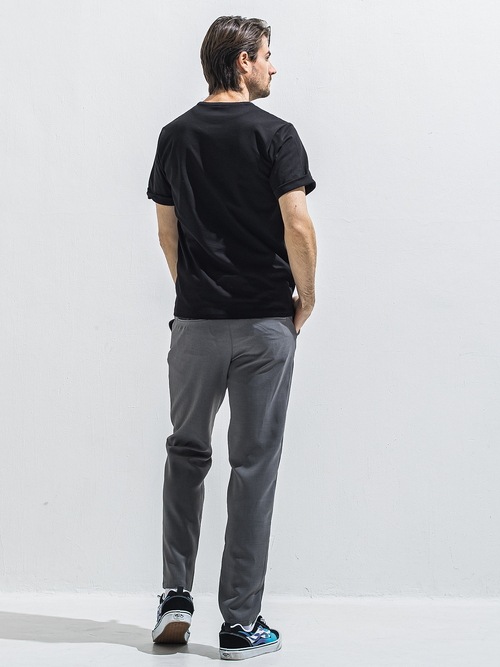 (ͽ���ʡ�4��5������ͽ��/40TH RESOUND CLOTHING���ꥵ����ɥ���������/WIDE TAPERD PAT WIDE EASY PANTS/TWILLGREY
