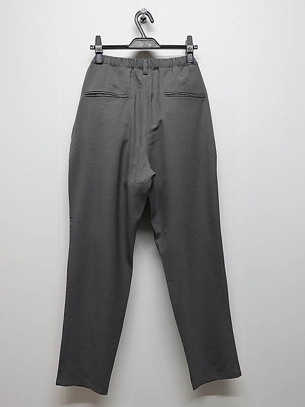 RESOUND CLOTHING���ꥵ����ɥ���������/WIDE TAPERD PAT WIDE EASY PANTS/TWILLGREY