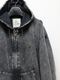 �㴰���Maison MIHARA YASUHIRO���᥾�� �ߥϥ�䥹�ҥ�/French Terry BLEACHED SWEAT PARKA/BLACK