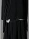 Ground Y�����饦��ɥ磻/TA/PE CREPE DE CHINE+SILICON JERESY FRONT DRAPE T-SHIRT/BLACK