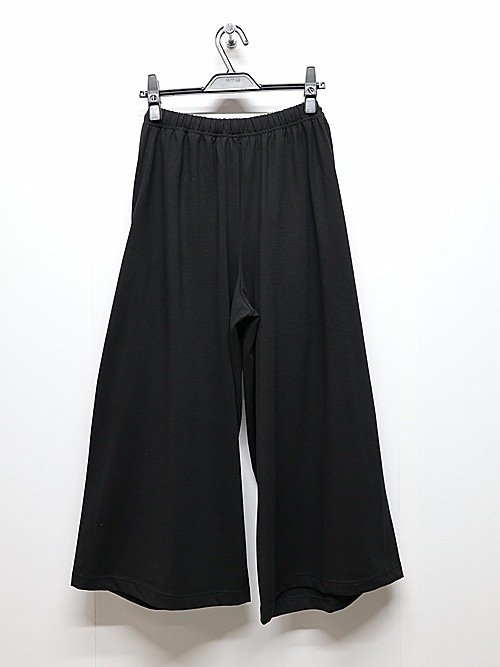 LAD MUSICIANå ߥ塼/40/50 T-CLOTH CROPPED PANTS/BLACK