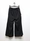 LAD MUSICIANå ߥ塼/40/50 T-CLOTH CROPPED PANTS/BLACK