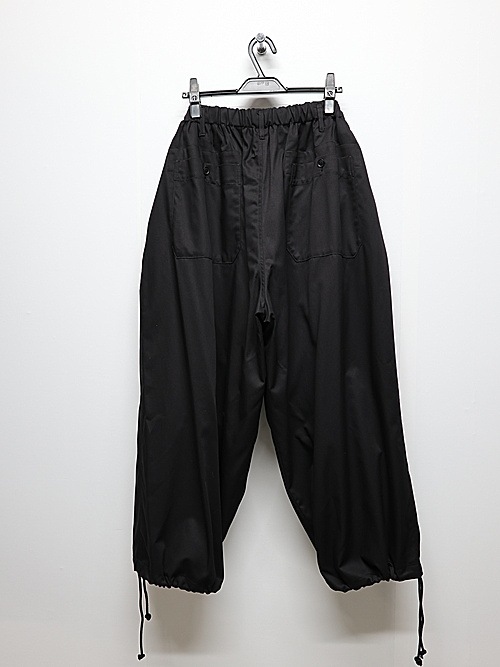 Ground Y饦ɥ磻/CM32BURBERRY BALLOON PANTS/BLACK