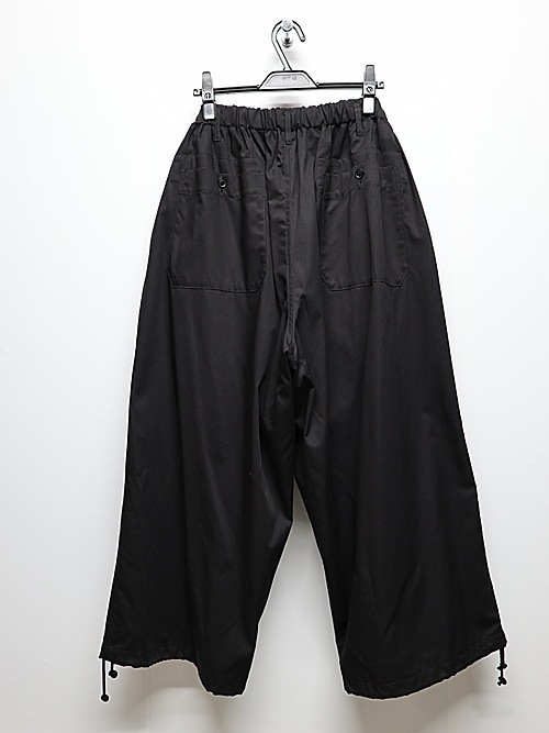 Ground Y饦ɥ磻/CM32BURBERRY BALLOON PANTS/BLACK