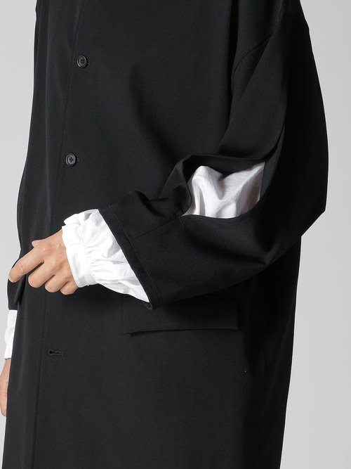 Yohji Yamamoto���襦����ޥ��/���葉��С�µ����åȥ�����ɥ��㥱�å�/BLACK