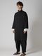 Yohji Yamamoto���襦����ޥ��/���葉��С�µ����åȥ�����ɥ��㥱�å�/BLACK
