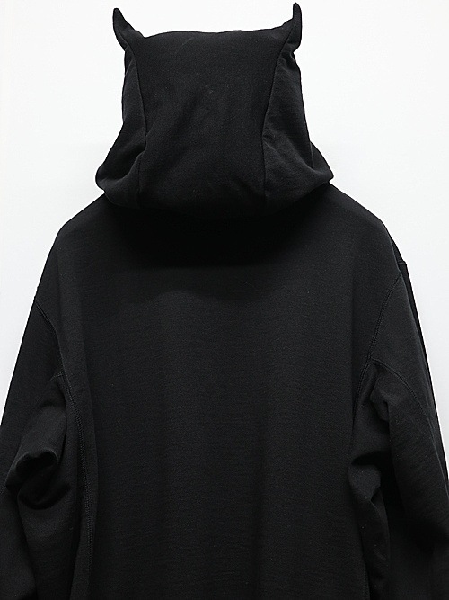 LAD MUSICIAN����å� �ߥ塼�������/24G L/B CLOTH P/O HOODIE/BLACK