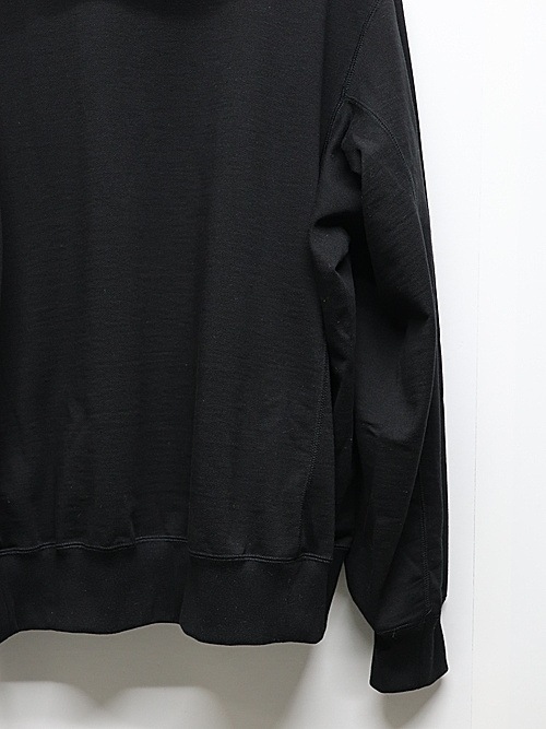 LAD MUSICIAN����å� �ߥ塼�������/24G L/B CLOTH P/O HOODIE/BLACK