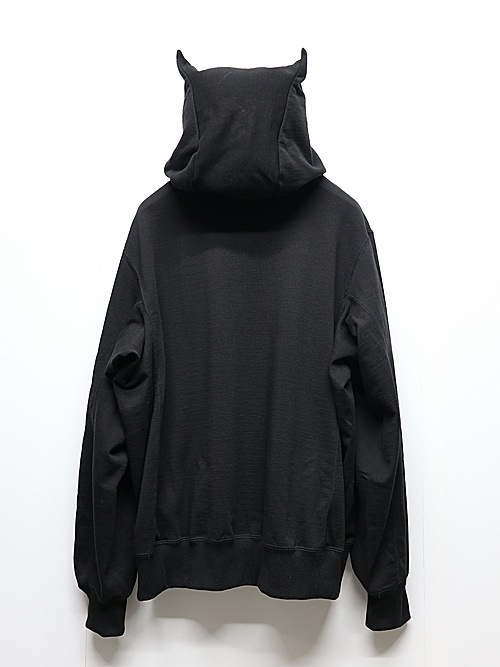 LAD MUSICIAN����å� �ߥ塼�������/24G L/B CLOTH P/O HOODIE/BLACK