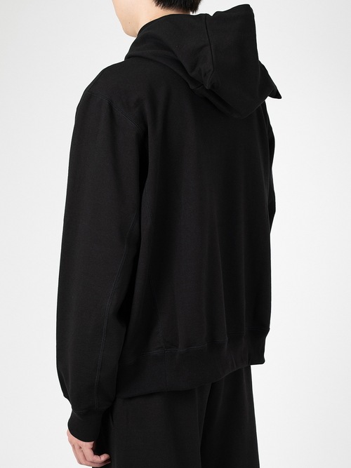 LAD MUSICIAN����å� �ߥ塼�������/24G L/B CLOTH P/O HOODIE/BLACK