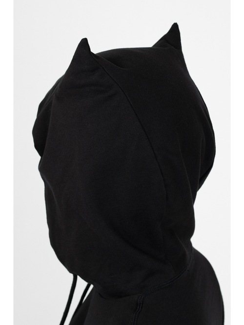 LAD MUSICIAN����å� �ߥ塼�������/24G L/B CLOTH P/O HOODIE/BLACK