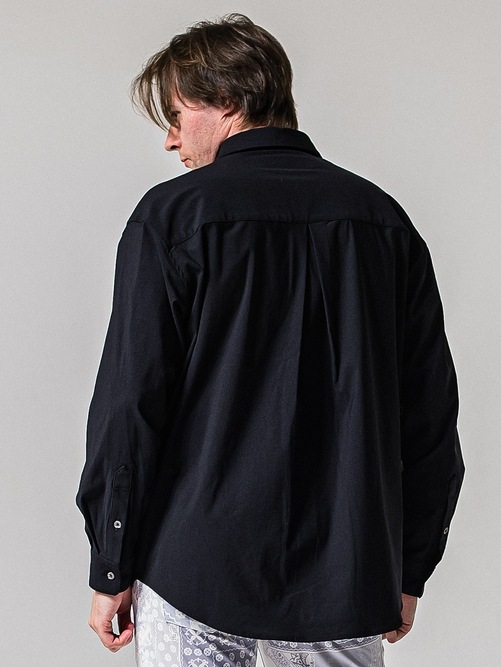 (ͽ���ʡ�2��3������ͽ��/39TH RESOUND CLOTHING���ꥵ����ɥ���������/NYLON jack shirts/BLACK