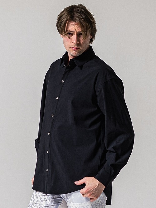 (ͽ���ʡ�2��3������ͽ��/39TH RESOUND CLOTHING���ꥵ����ɥ���������/NYLON jack shirts/BLACK