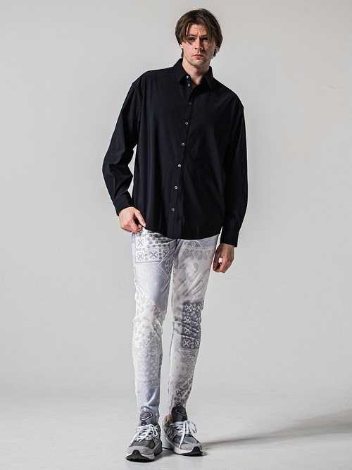 (ͽ���ʡ�2��3������ͽ��/39TH RESOUND CLOTHING���ꥵ����ɥ���������/NYLON jack shirts/BLACK