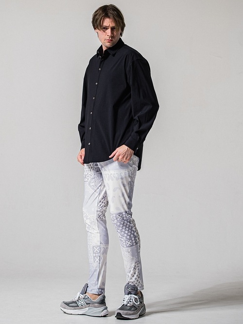 (ͽ���ʡ�2��3������ͽ��/39TH RESOUND CLOTHING���ꥵ����ɥ���������/NYLON jack shirts/BLACK